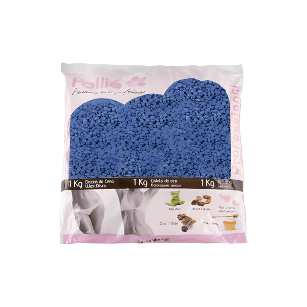 Cera Poliié en perlas azulene, 1 kg