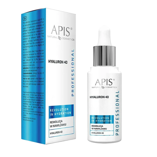 Apis Revolution in Hydration Ácido Hialurónico 4D Sin Olor: Ultra-Hidratación Multinivel, Efecto Relleno y Máxima Tolerancia para Pieles Sensibles