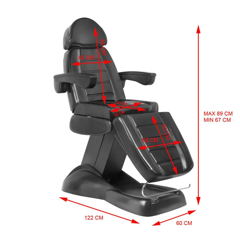 Table de massage électrique à 3 moteurs