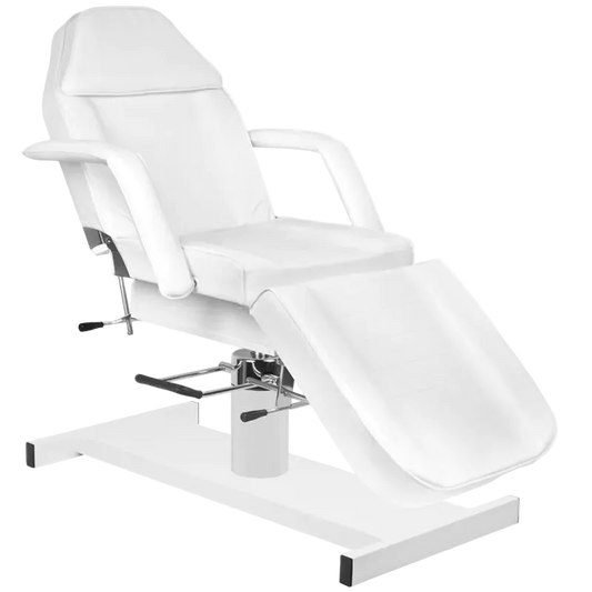 Camilla de estética hidráulica de estética A-210, blanco