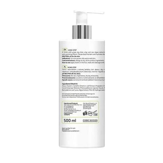 Apis Acne-Stop Tónico Limpiador Antibacteriano con Té Verde
