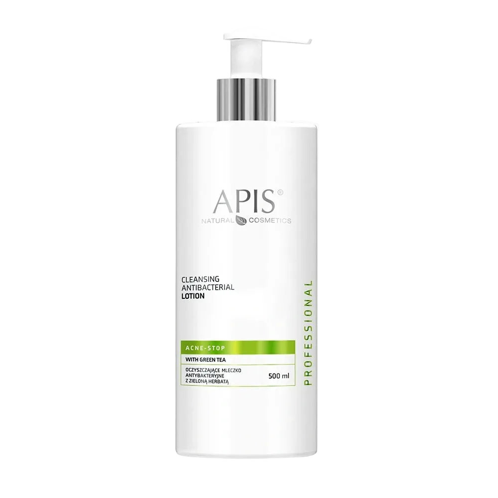 Apis Acne-Stop Leche Limpiadora Antibacteriana con Té Verde