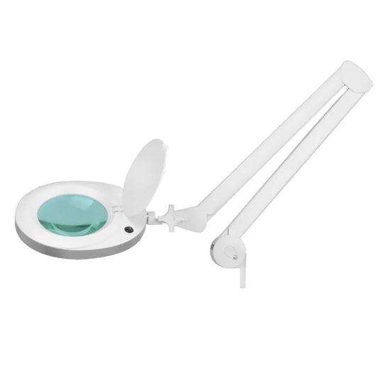 Lampe loupe LED 5 dioptries. avec socle