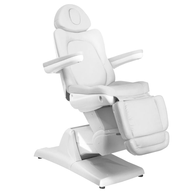 Camilla Eléctrica de Estética, color blanco, 3 Motores