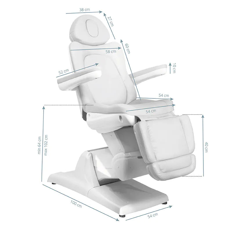 Table de massage électrique 3 moteurs Azzurro 870