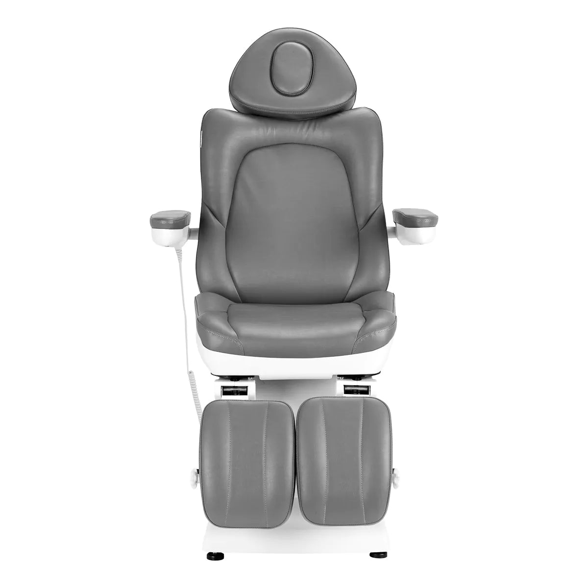 Sillón de pedicura eléctrico de 3 motores mod. 870S, color gris