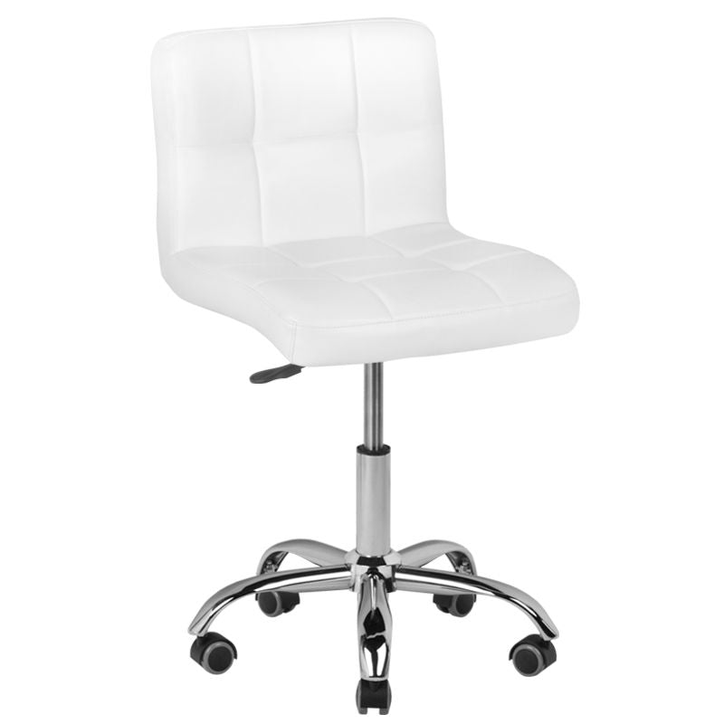 Silla hidráulica de estética blanca A-5299