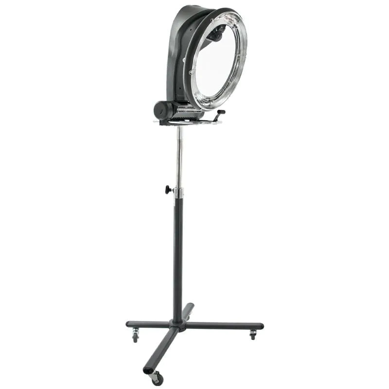 Infrazón de Pie Profesional Gabbiano FL-101S Gris de 1300 W con Cabezal Rotatorio, 5 Programas de Trabajo y Aire Caliente/Frío