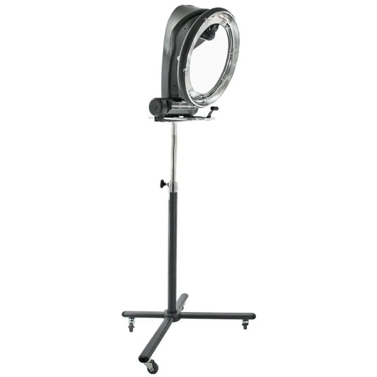 Infrazón de Pie Profesional Gabbiano FL-101S Gris de 1300 W con Cabezal Rotatorio, 5 Programas de Trabajo y Aire Caliente/Frío