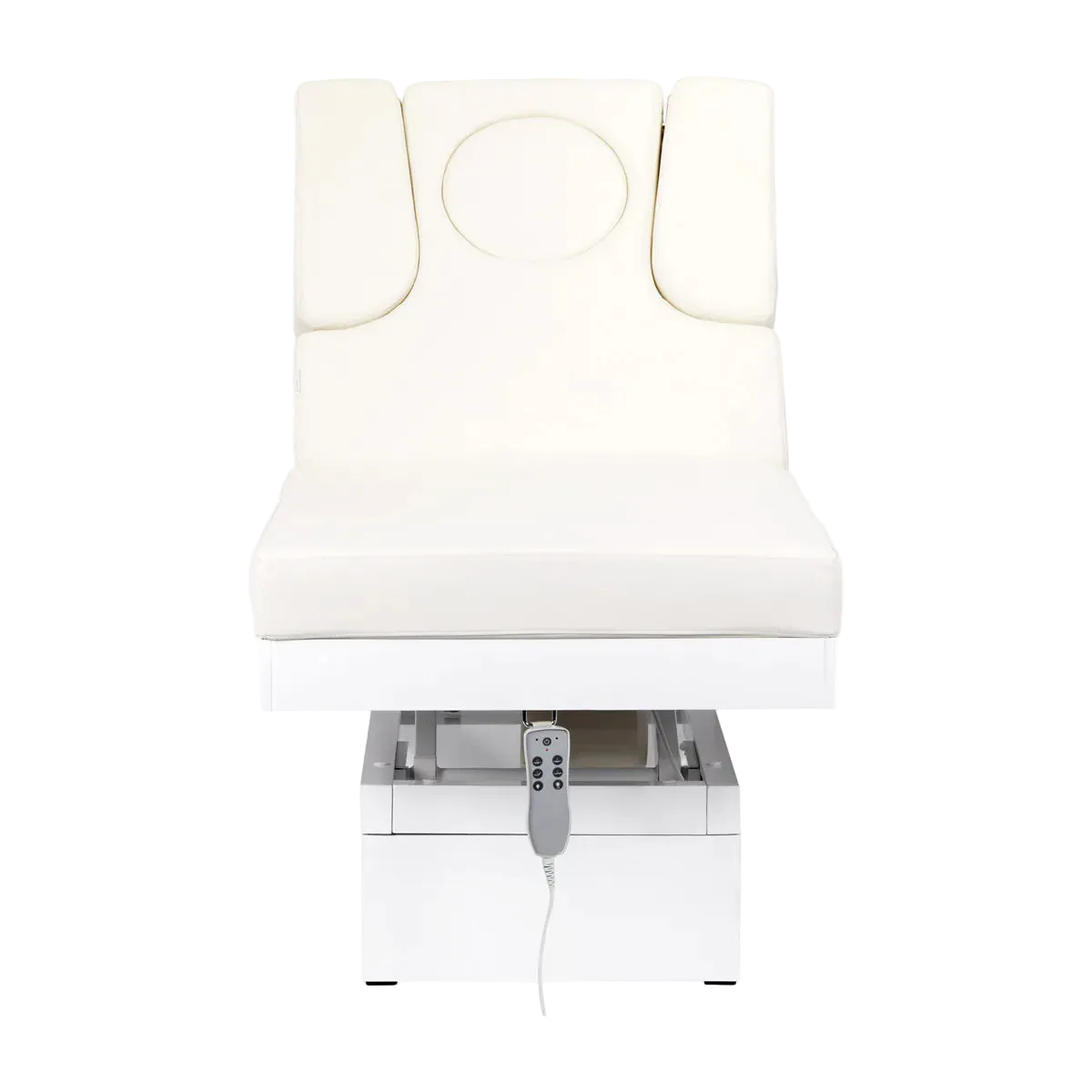 Camilla Eléctrica de Masaje Azzurro 819A: Superficie Extra Ancha, 3 Motores con Mando Remoto y Orificio Facial
