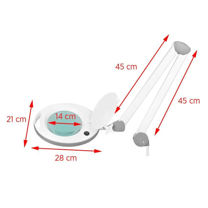 Lampe de table LED CMS de 5 dioptries, mod. 6014