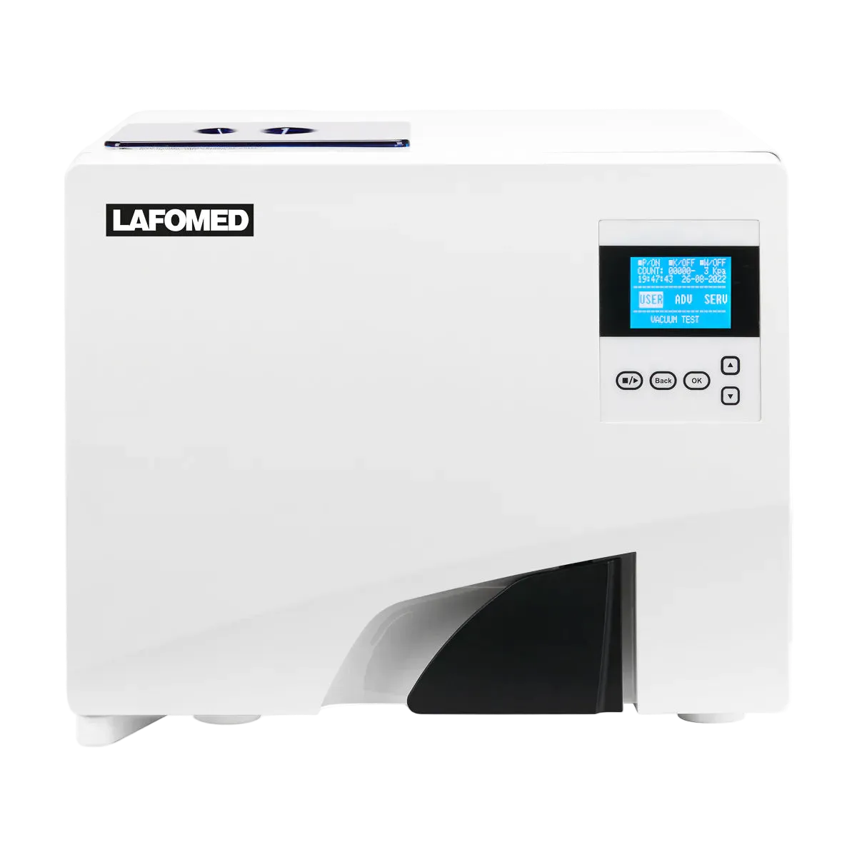 Autoclave Clase B Médico Lafomed Premium Line LFSS08AA 8 L | Con Impresora Térmica e USB para Clínicas, Estética y Tatuaje