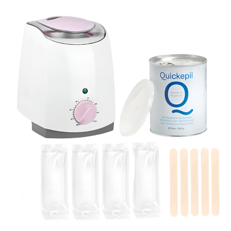 Kit depilatorio con calentador de cera iWax de 800 ml