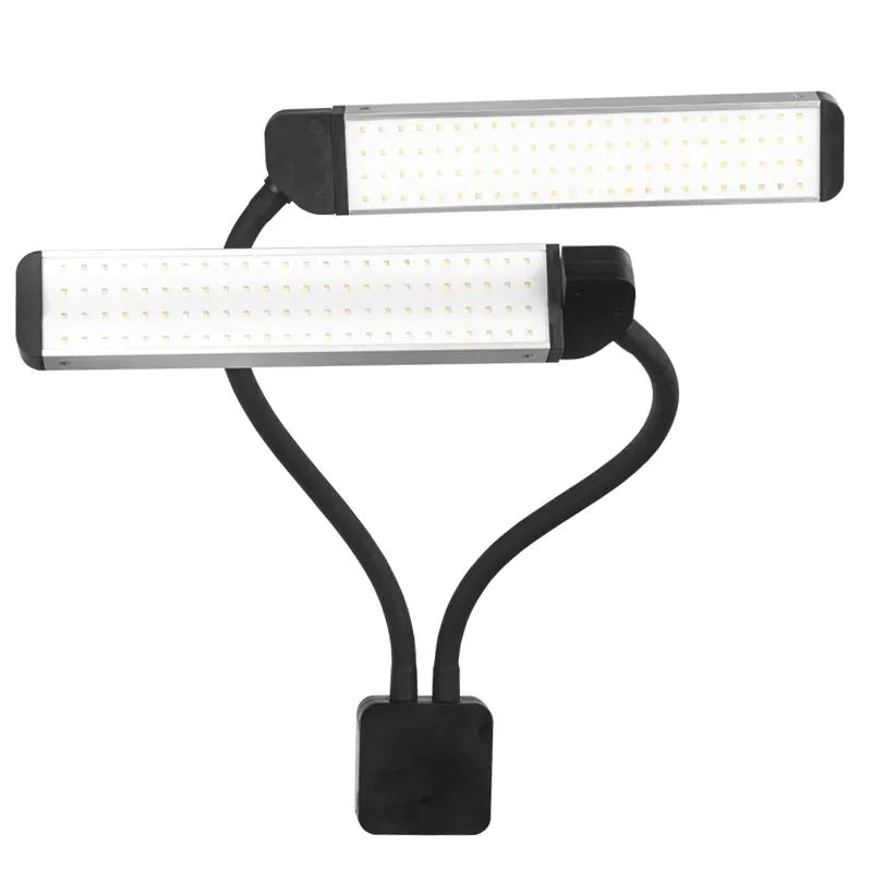 Dual flexible arm lamp with 192 SMD LEDs
