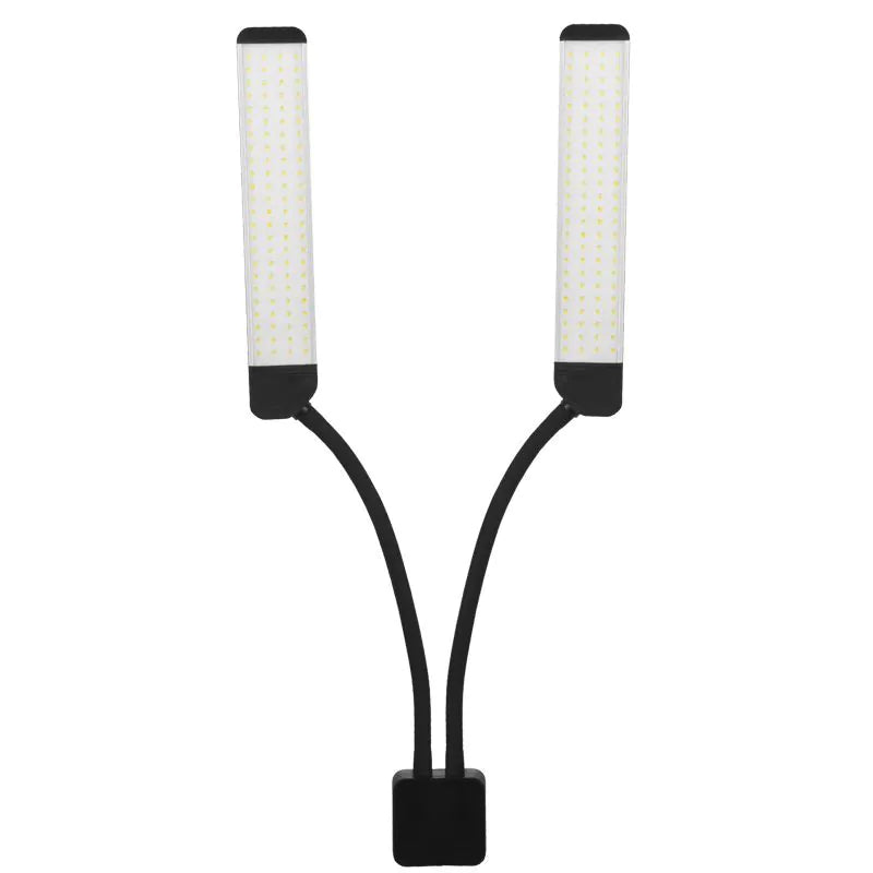 Dual flexible arm lamp with 192 SMD LEDs