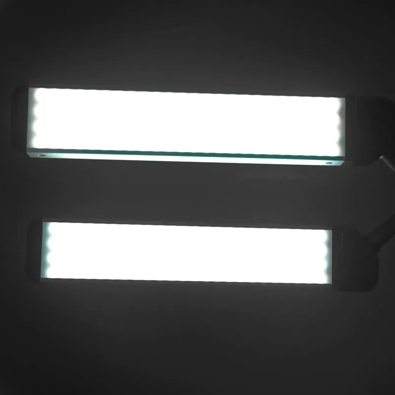 Dual flexible arm lamp with 192 SMD LEDs