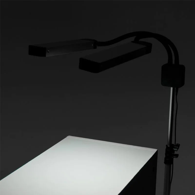 Dual flexible arm lamp with 192 SMD LEDs