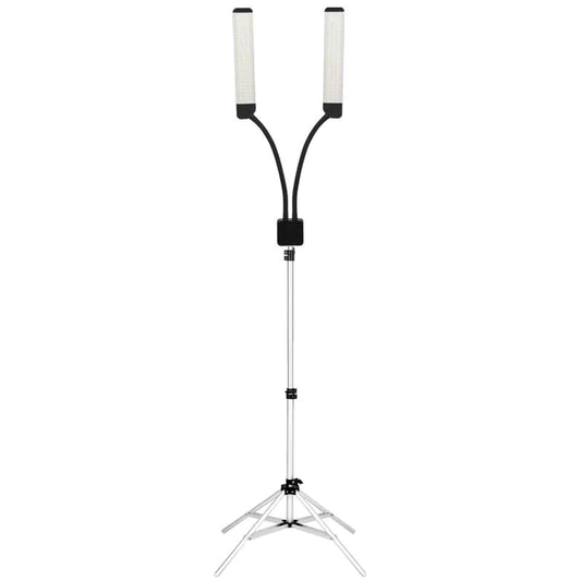 Lámpara de doble brazo flexible con 192 LEDs SMD