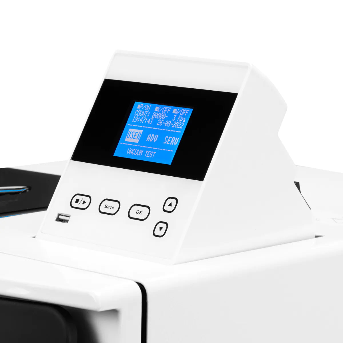 Autoclave Clase B Médico Lafomed Compact Line LFSS08AC 8 L | Con Impresora Térmica e USB para Clínicas, Estética y Tatuaje