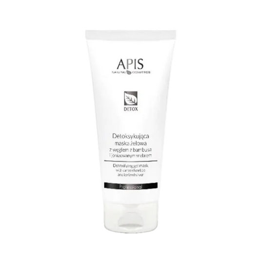 Mascarilla en gel desintoxicante con carbón de bambú, 200 ml