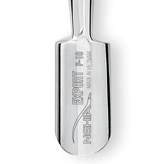 Empujador de Cutículas para Manicura / Pedicura Nghia Export P-10 | Acero Inoxidable Quirúrgico