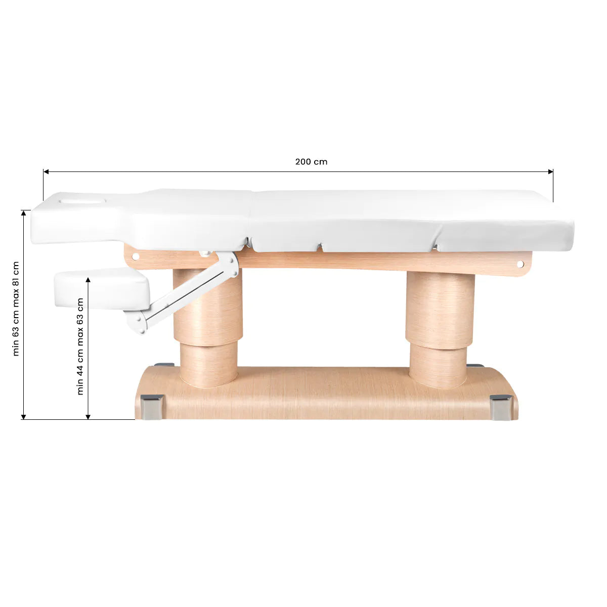 Table de SPA chauffante à 4 moteurs Azzurro 838