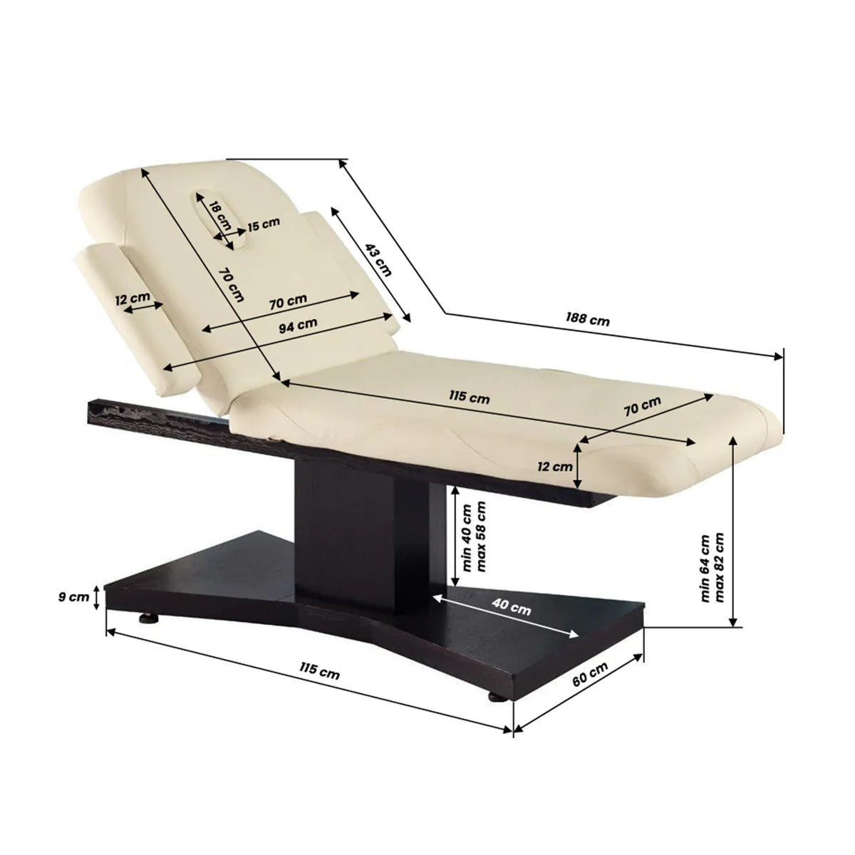 Azzurro 805 Heated SPA Couch