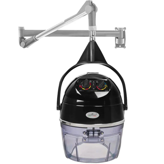 Secador de Casco Profesional Gabbiano de Pie de 950 W con Ionización, Resistencias de Acero Inoxidable y Control Térmico