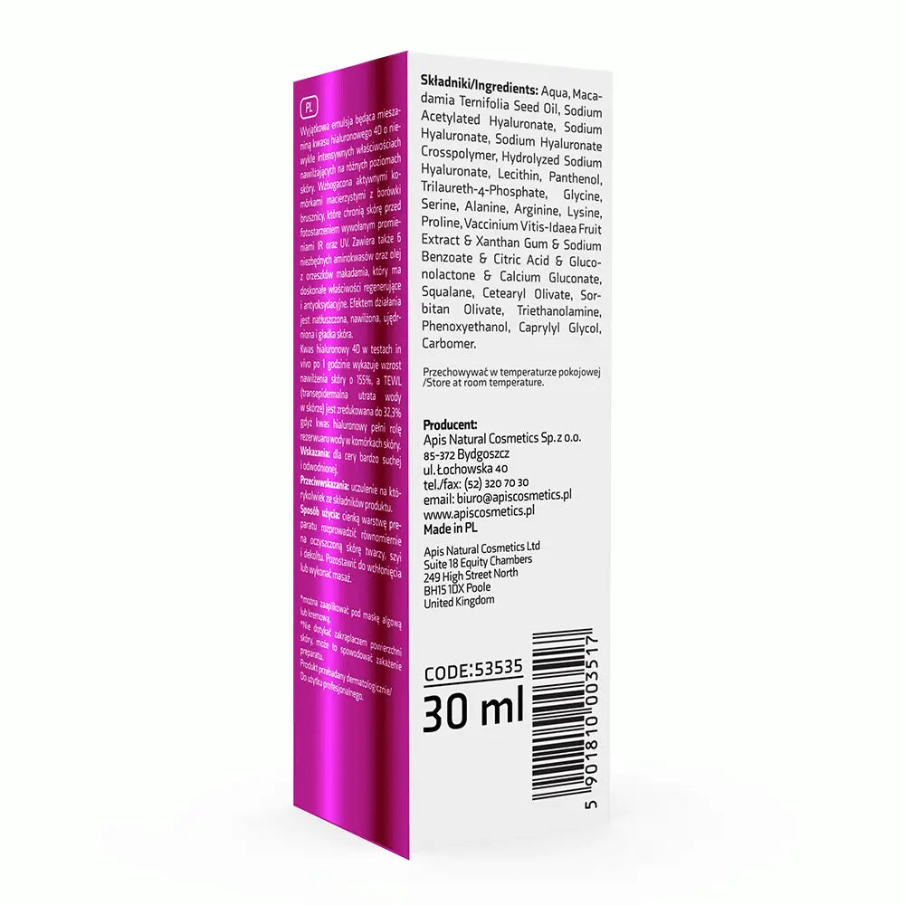 Hyaluron 4D Ultra Hydrating Emulsion, 30 ml