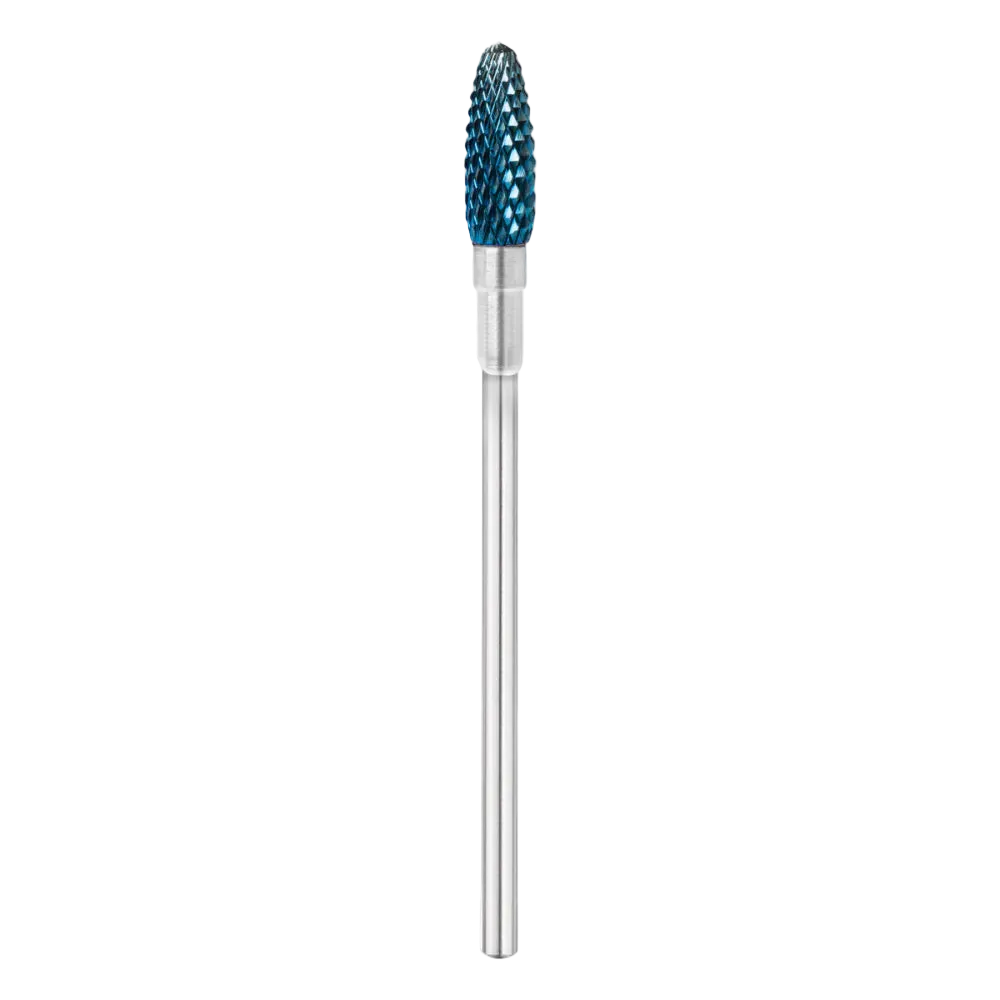 Fresa dura azul cono, modelo 02