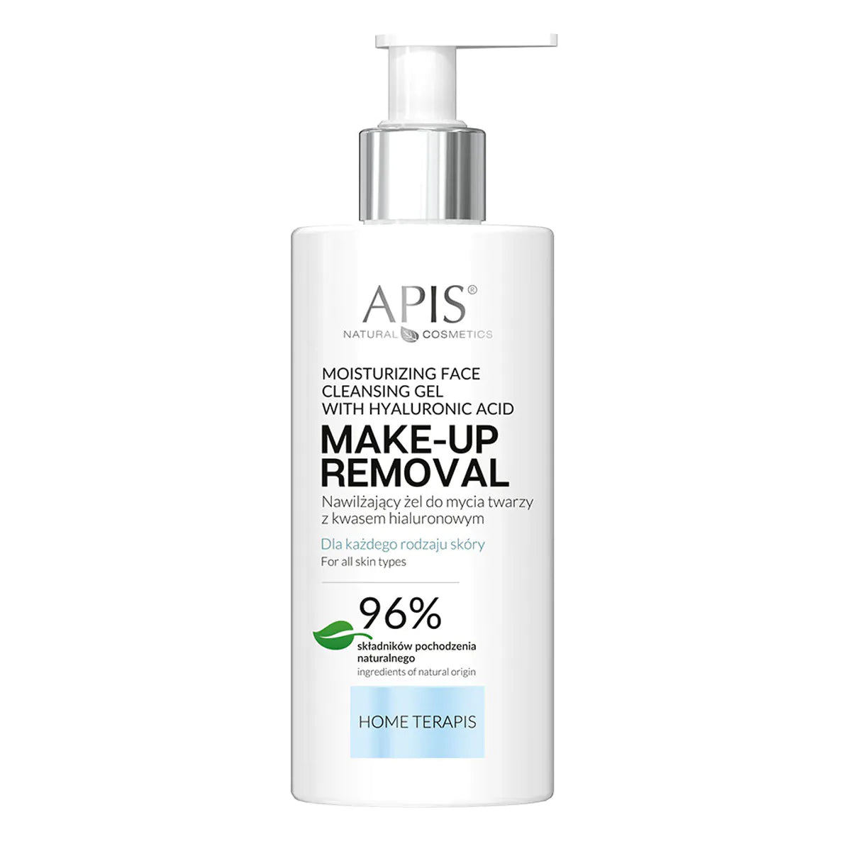 Apis Gel Limpiador Facial Hidratante con Ácido Hialurónico 300 ml