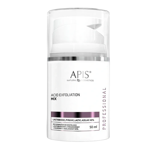 Mezcla de Ácidos para Exfoliación - Lactobiónico + Pirúvico + Láctico + Azelaico 40% Apis Cosmetics