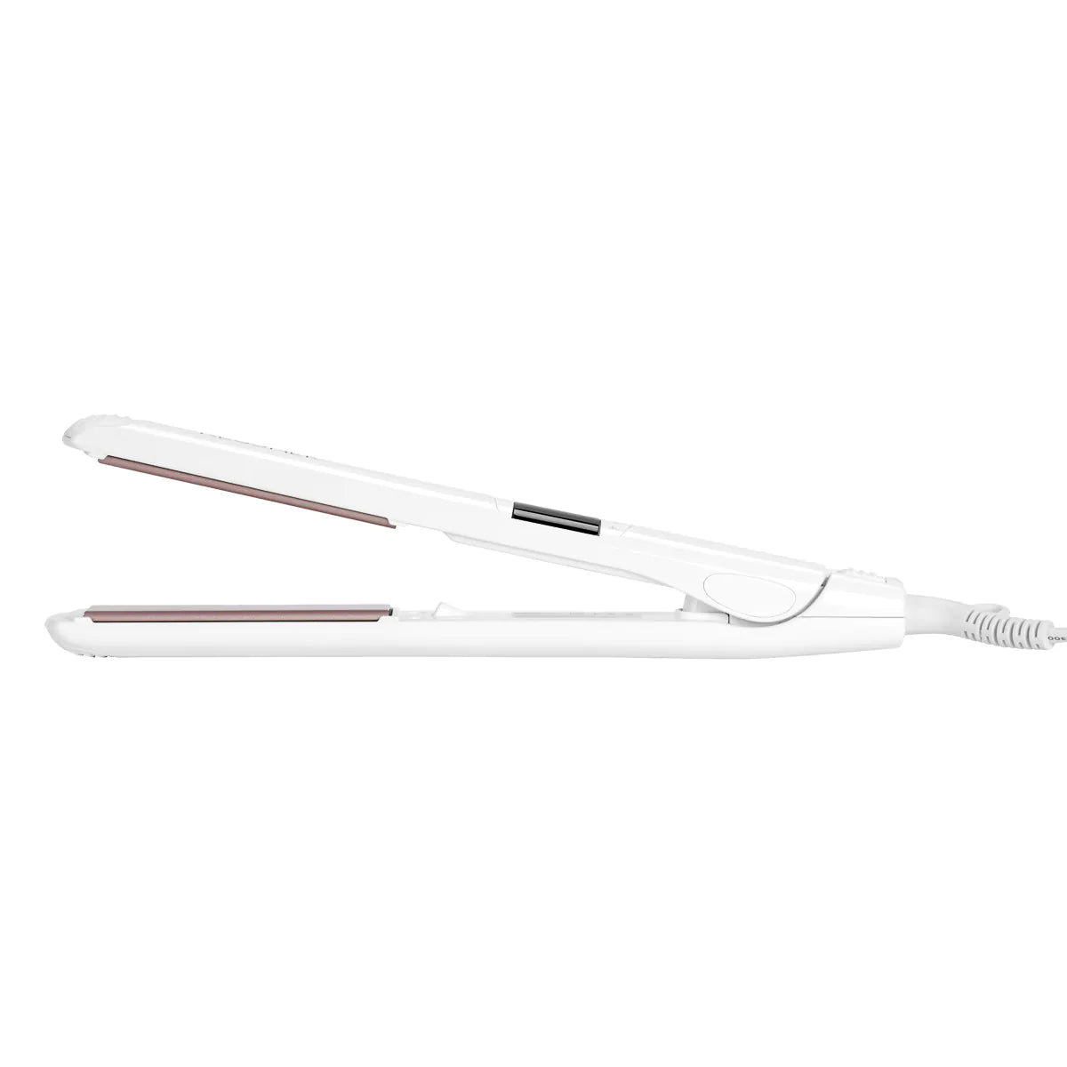 Plancha de pelo con placas flotantes de cerámica
