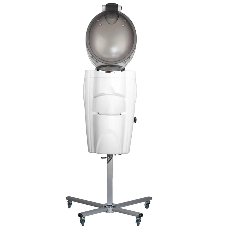 Gabbiano sauna de coiffure sur pied blanche à ozone actif
