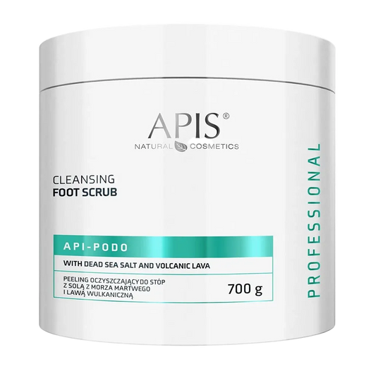 Exfoliante Limpiador para Pies Apis API-Podo 700g – Cuidado Completo para Todos los Tipos de Piel