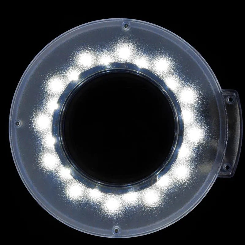 Lámpara-lupa LED regulable de 5 diop.