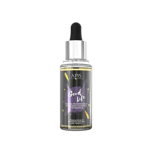 Apis Good Life&nbsp;Aceite Regenerador para Cutículas y Uñas Con Vitamina E, Aceite de Cáñamo y Macadamia