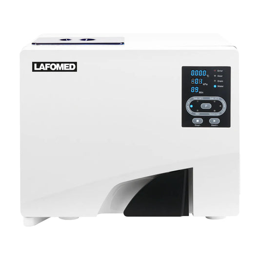 Autoclave Clase B Médico Lafomed Standard Line 8 L | Con Impresora Térmica e USB para Clínicas, Estética y Tatuaje