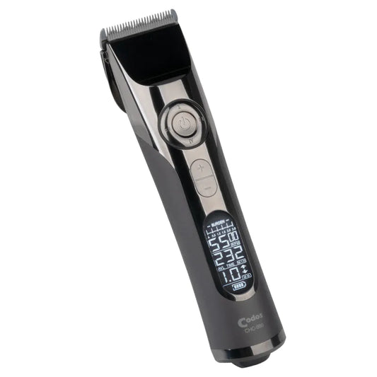 Máquina Cortapelo Profesional Inalámbrica Codos WES-980 con Batería de Litio y Cuchilla de Titanio/Cerámica