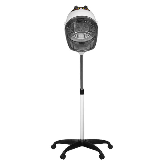 Sèche-cheveux sur pied Gabbiano 1600 une vitesse blanc