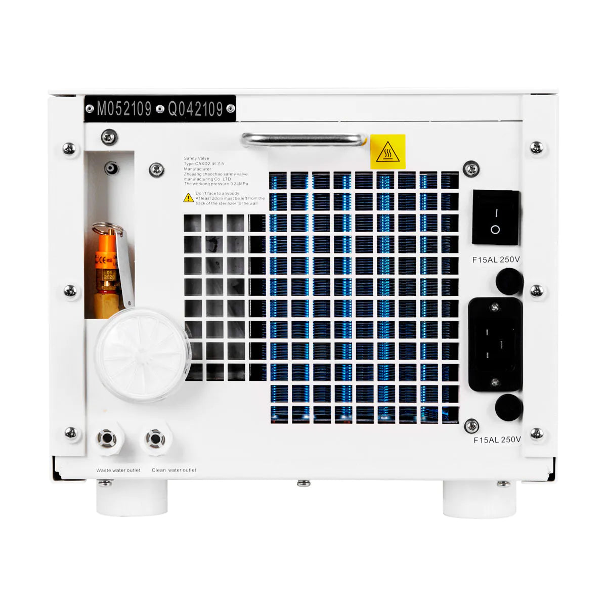 Autoclave clase B Touch 3 L Con pantalla táctil, impresora y Tarjeta SD