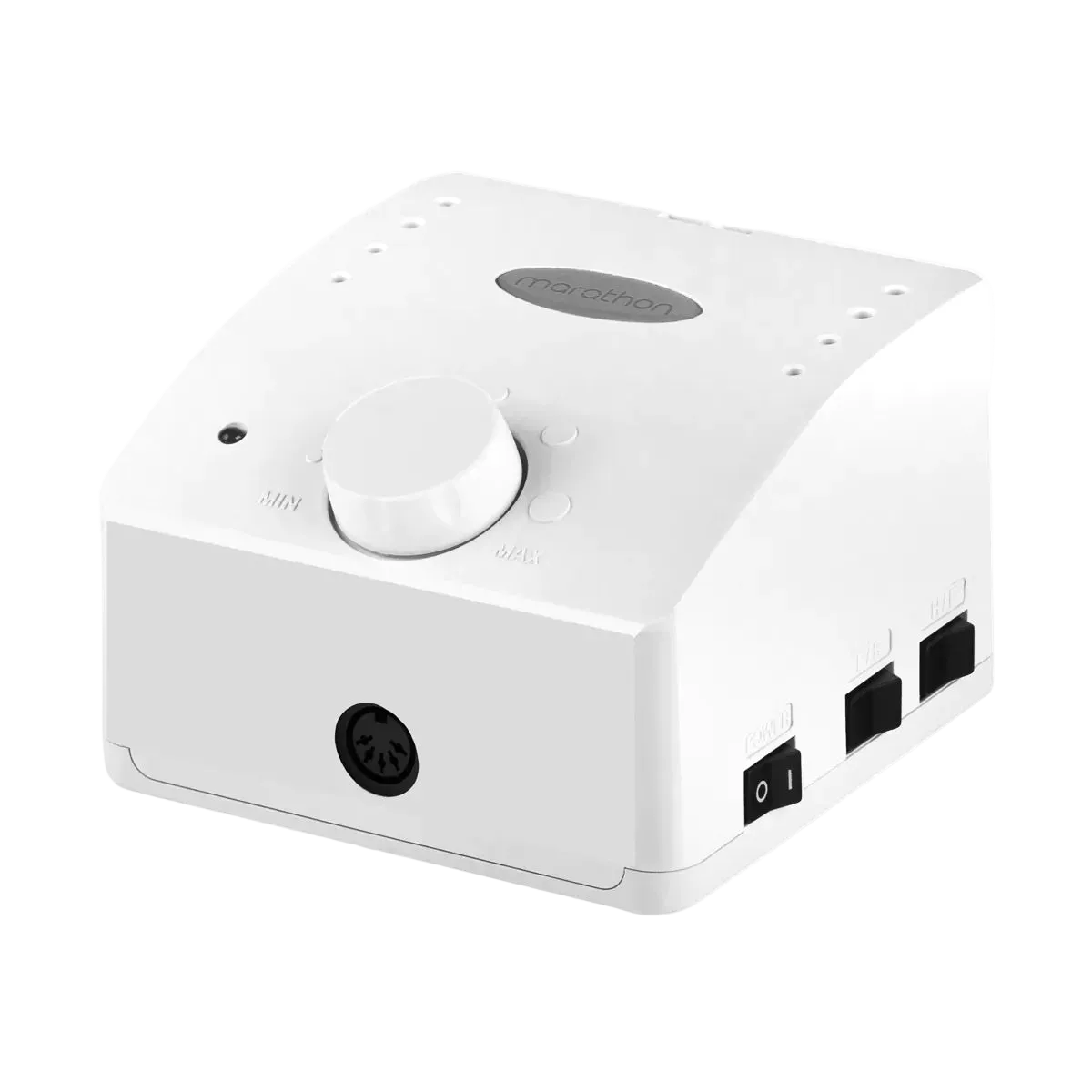 Torno de Manicura Marathon K35 Cube Blanco con Pieza de mano SH30N: Precisión Coreana Saeyang, Gran Torque y Sistema Twist-Lock