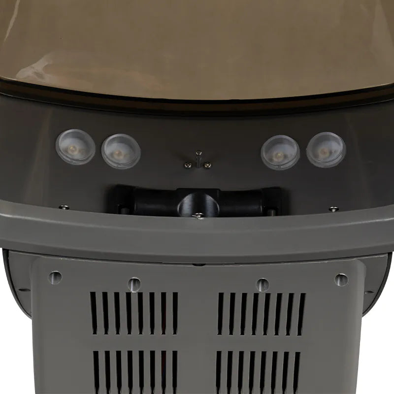 Standing hairdressing sauna 408D gray with active ozone