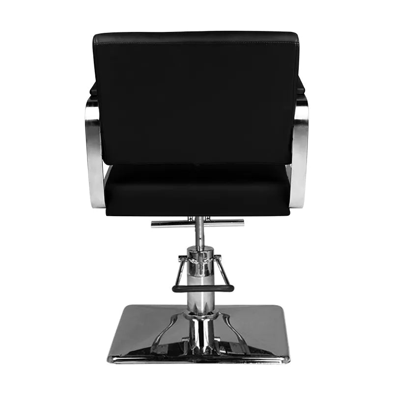 Fauteuil de barbier noir Hair System HS202