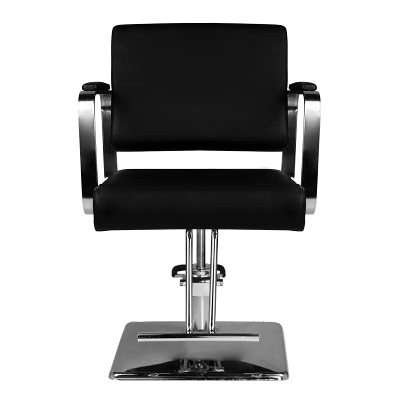 Fauteuil de barbier noir Hair System HS202