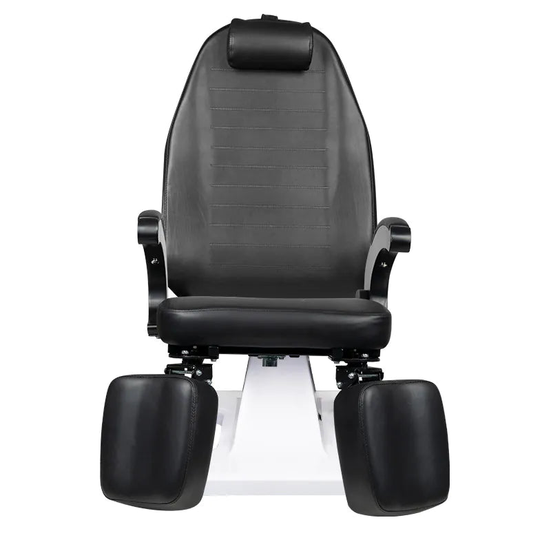 Fauteuil de pédicure hydraulique avec repose-pieds indépendants