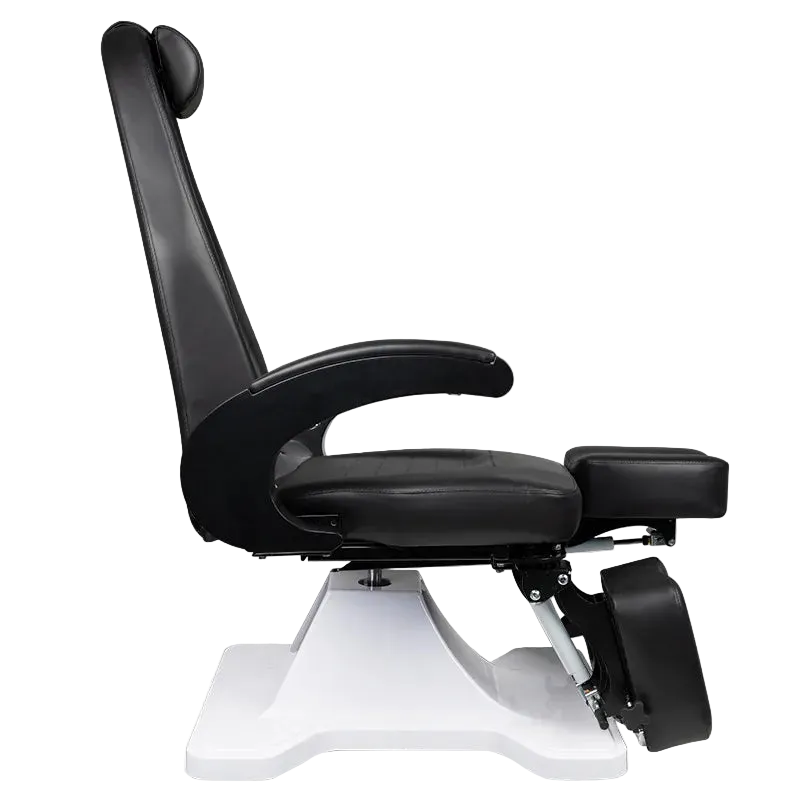 Fauteuil de pédicure hydraulique avec repose-pieds indépendants