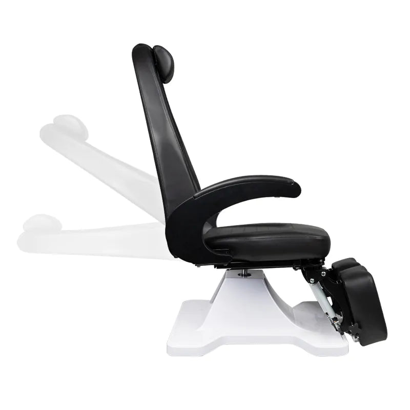 Fauteuil de pédicure hydraulique avec repose-pieds indépendants