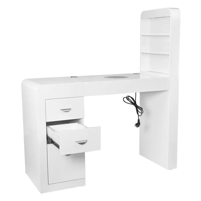 Manicure table with absorber 310