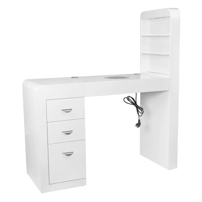 Manicure table with absorber 310